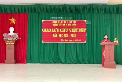 HỘI THI CHỮ VIỆT ĐẸP