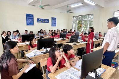 SINH HOẠT CHUYÊN MÔN THEO NGHIÊN CỨU BÀI HỌC, DẠY HỌC TÍCH HỢP PHÁT TRIỂN NĂNG LỰC SỐ CHO HỌC SINH